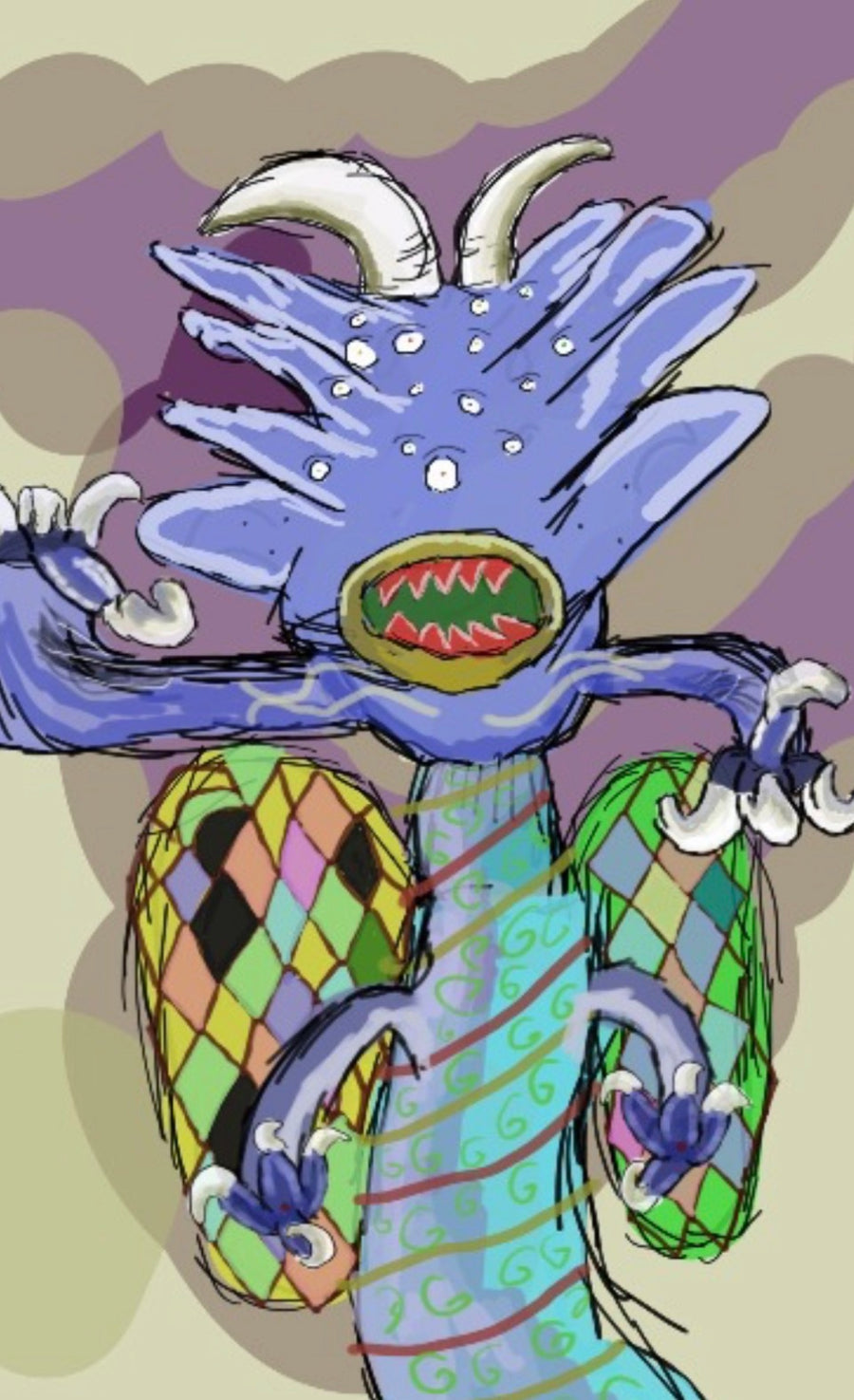 Arm-Chinned Monster