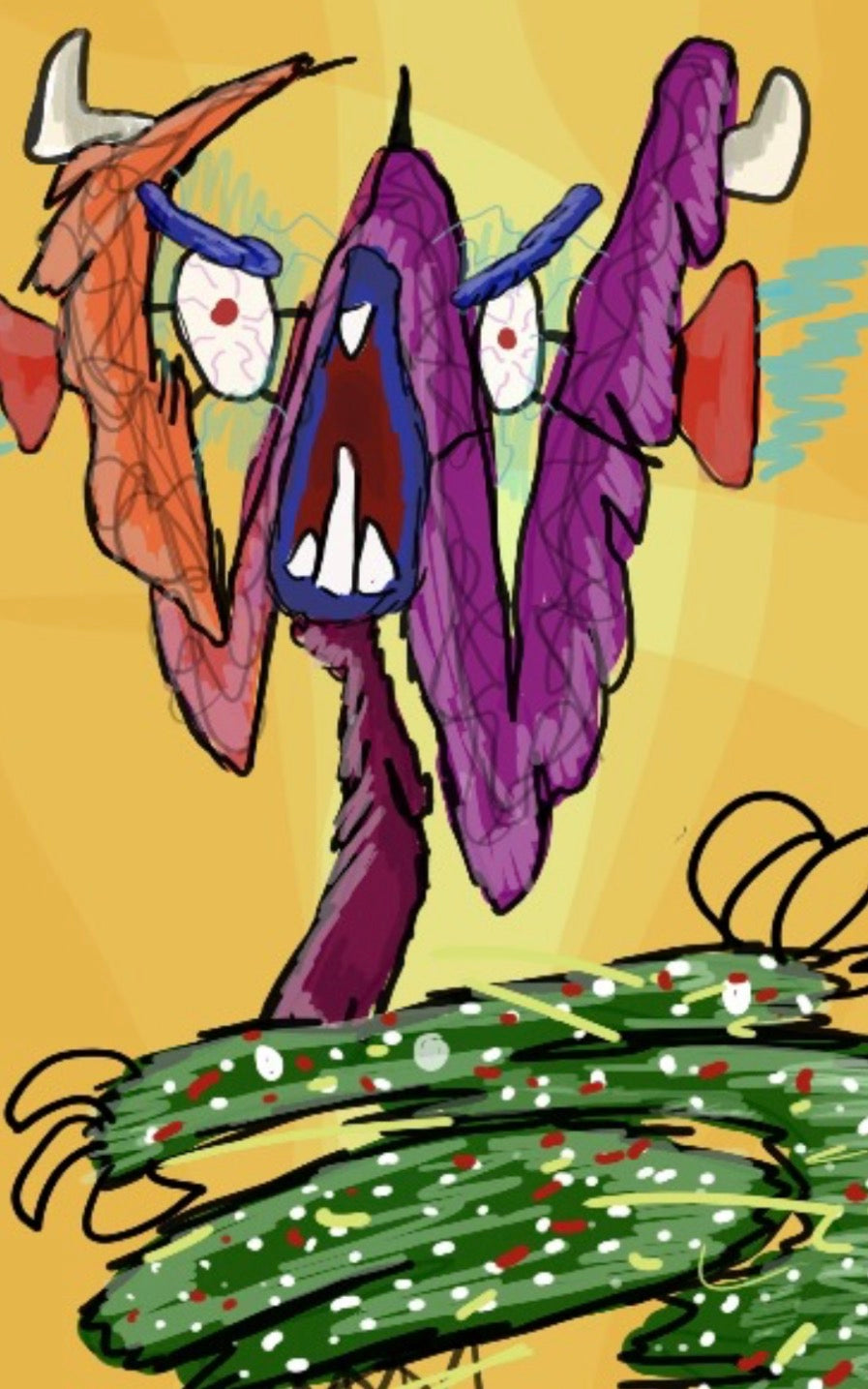 W Shaped Monster