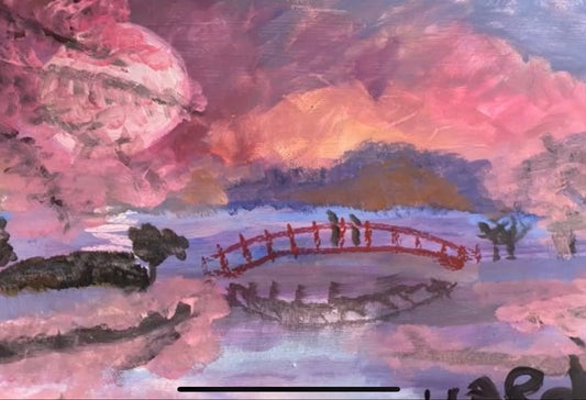 Abstract Sunset