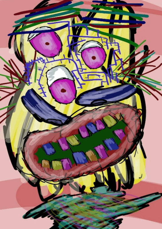 Purple Eye Monster