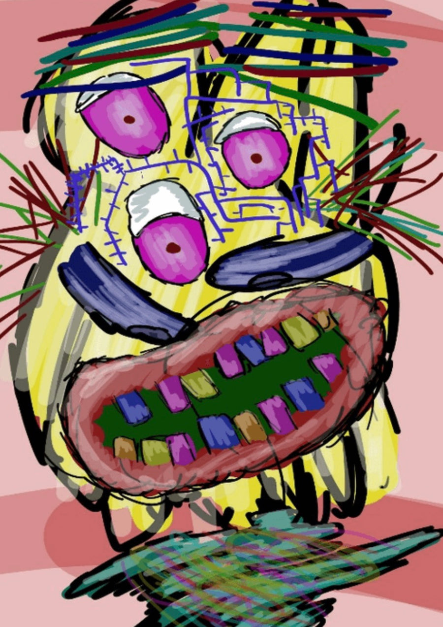 Purple Eye Monster