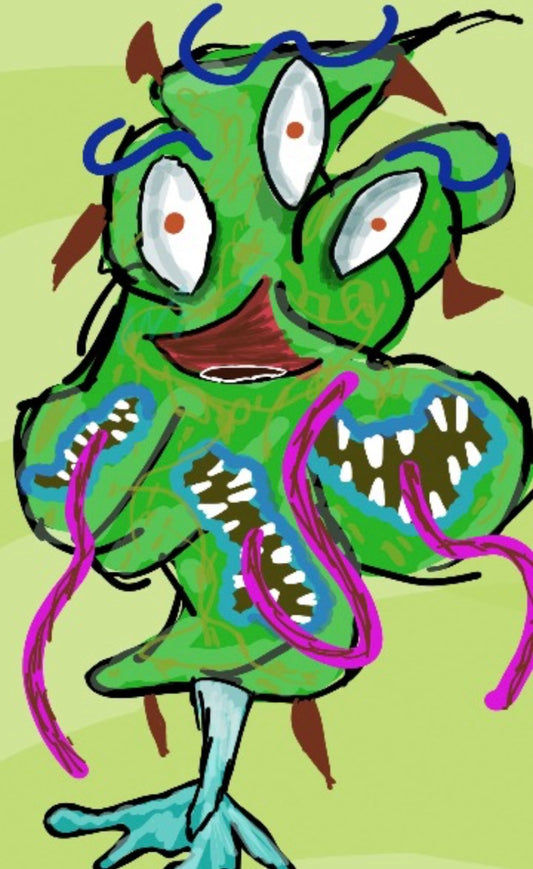 Triple Tongue Monster