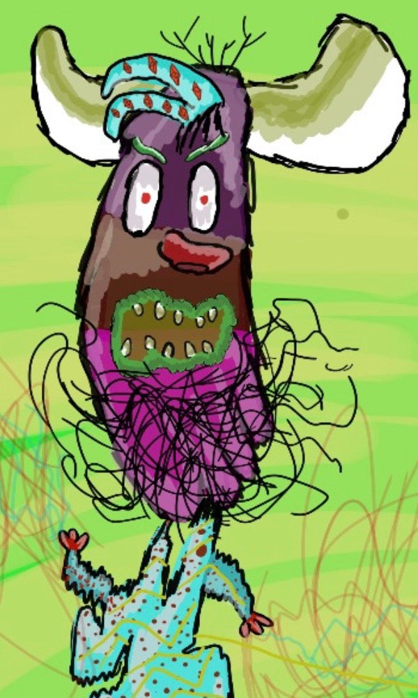 T Shaped Monster