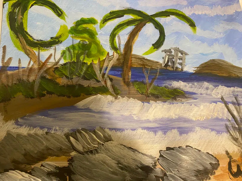 Beaches Follow Islands