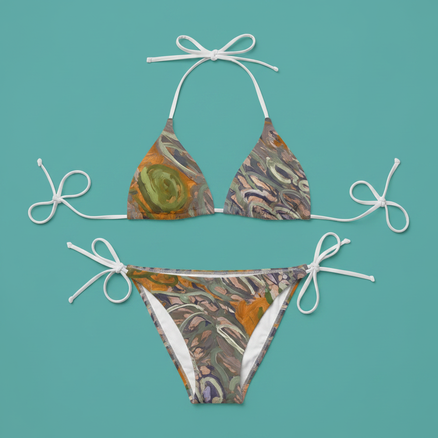 Bikini Front Flat Lay