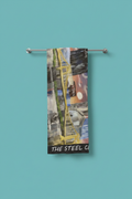 Pittsburgh Towel on Towel Bar