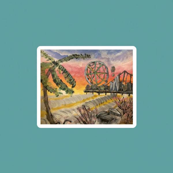 Square Sticker